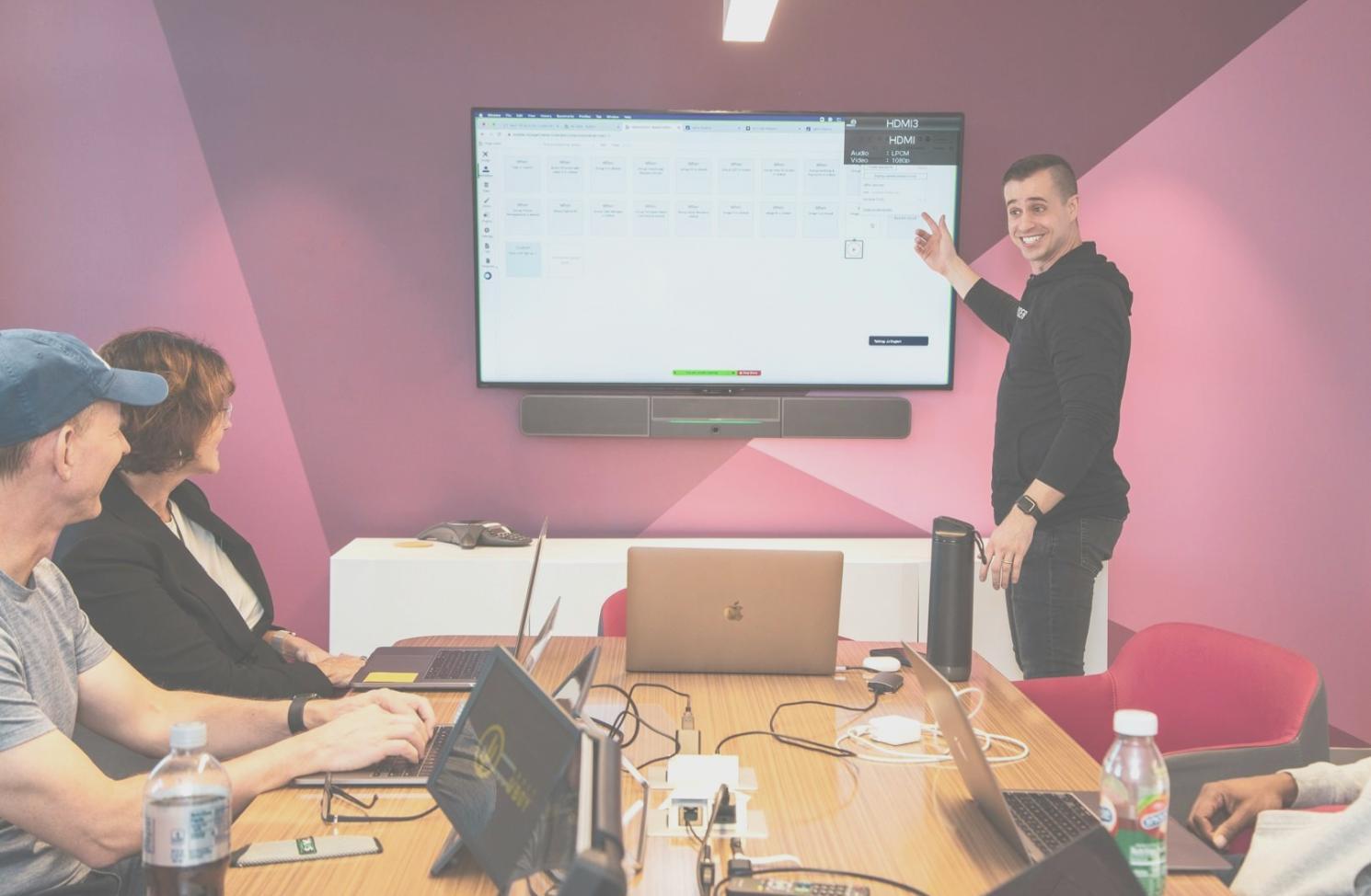 Financial analysis workspace showing real business data interpretation